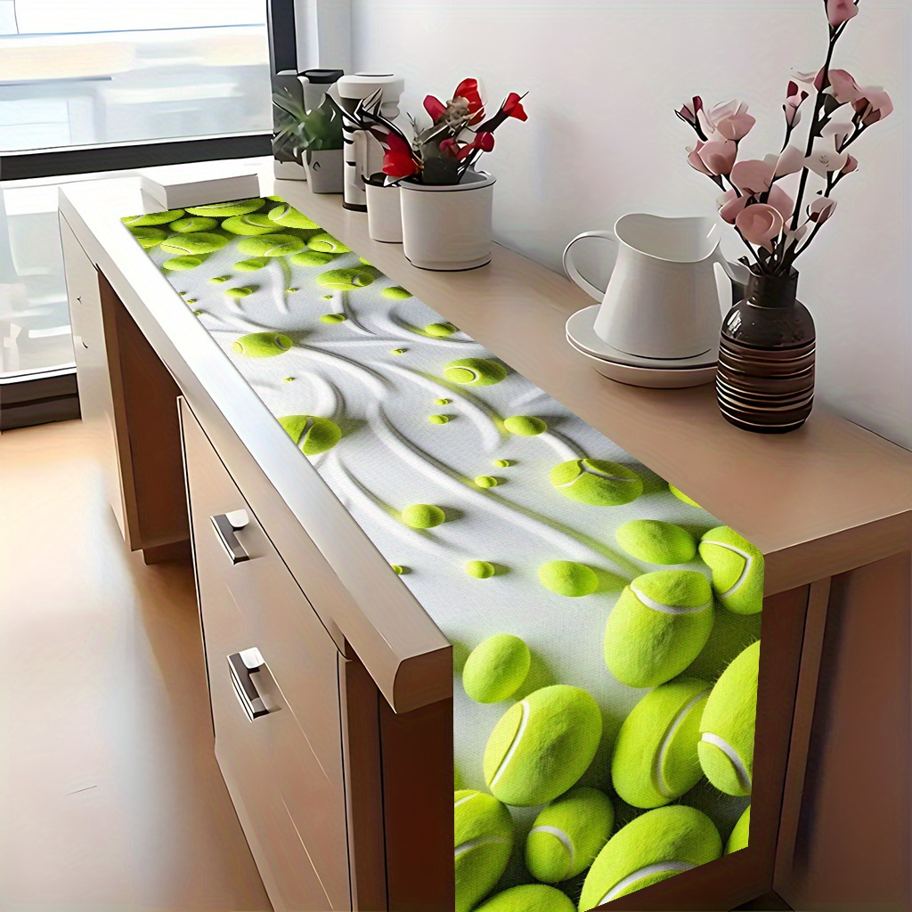 Table Tennis News Today - Obrus na stół tenisowy z motywem