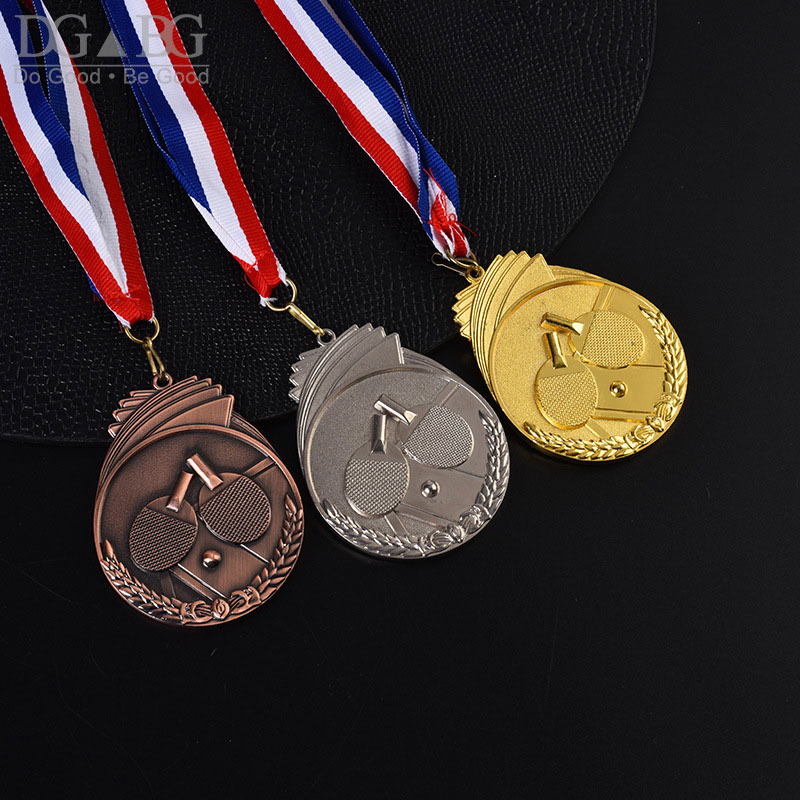Table Tennis Japan - Ping-Pong Złoto Srebro Brąz Medal 1St