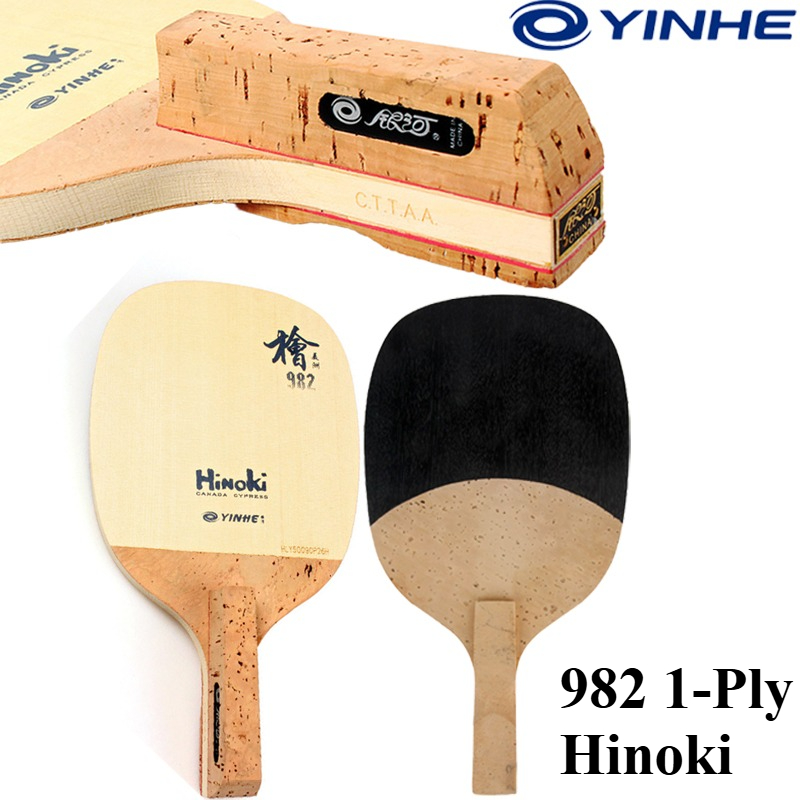 Table Tennis Japanese - YINHE 982 Jednowarstwowa Rakietka do Tenisa