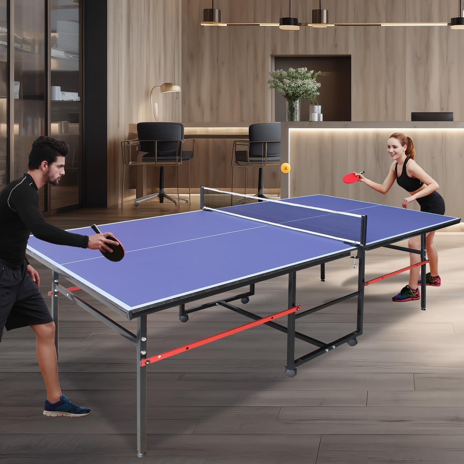 Przenośny stół do ping ponga o – Table Tennis Tournament recenzja i cena