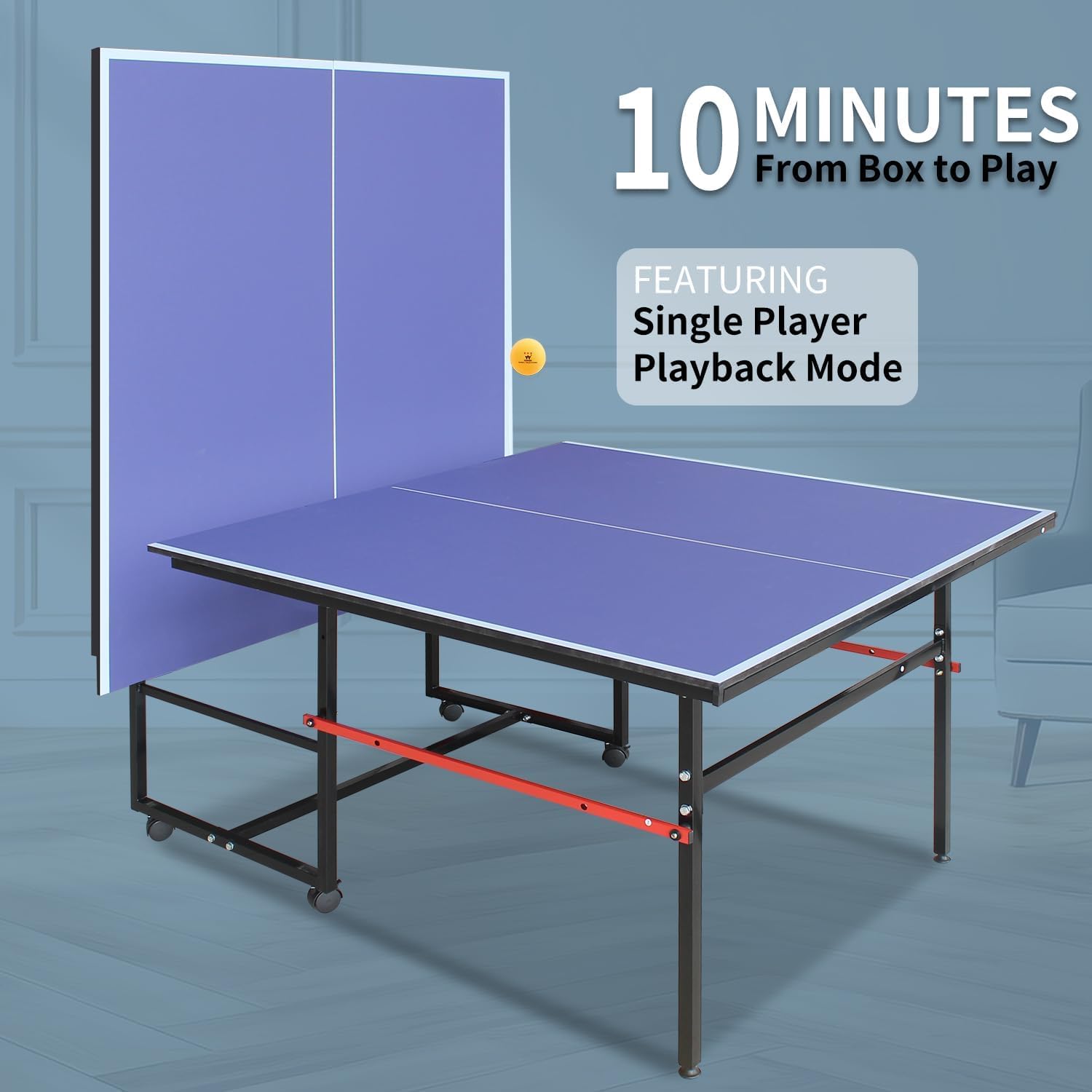 Przenośny stół do ping ponga o – Table Tennis Tournament recenzja i cena