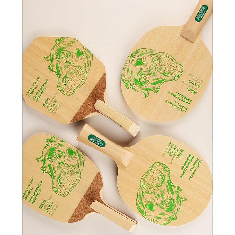 JEELS Green Hippo 1-warstwowa  – Table Tennis Japanese recenzja i cena