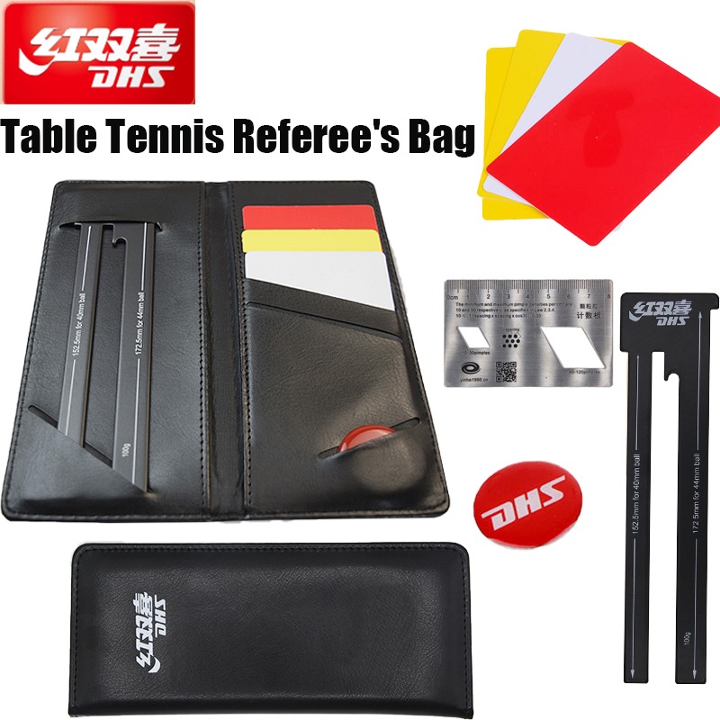 Torba sędziowska do tenisa sto – Table Tennis Yellow Card recenzja i cena