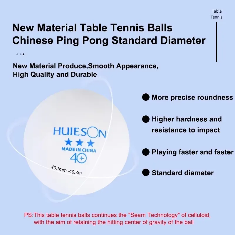 100 SZTUK Piłek do Tenisa Stoł – Table Tennis Pc recenzja i cena